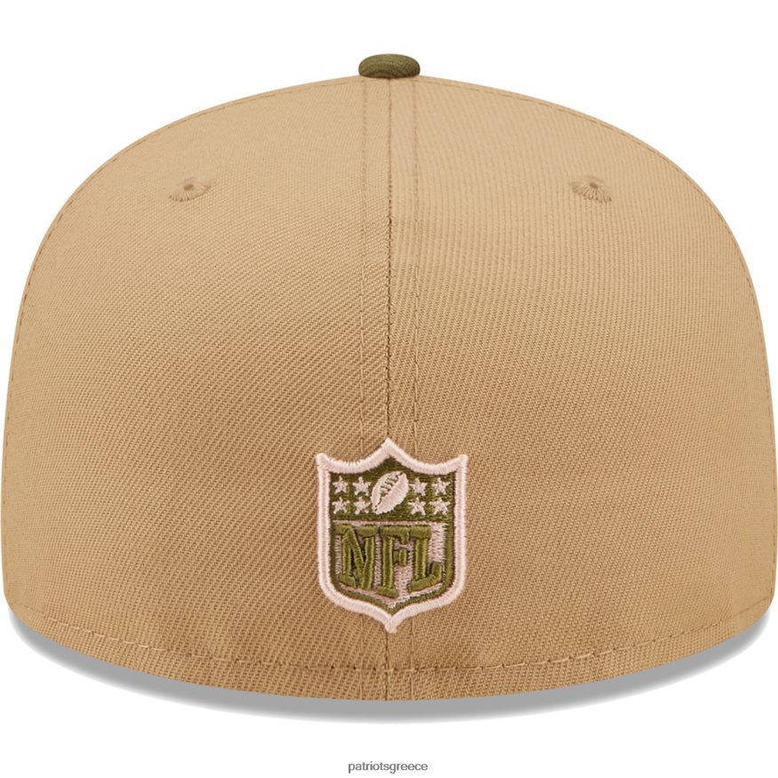 Patriots Jersey new era tan/olive super bowl xxxi saguaro 59fifty εφαρμοστό καπέλο άνδρες αξεσουάρ VPDHTZ305