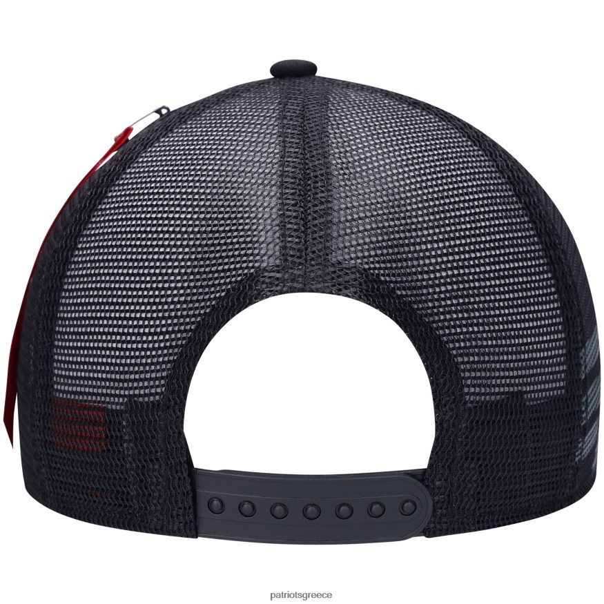 Patriots Jersey new era x alpha industries μαύρο καπέλο α-πλαισίου 9forty trucker snapback άνδρες αξεσουάρ VPDHTZ157