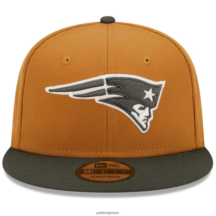 Patriots Jersey Πακέτο χρώματος μπρονζέ/γραφίτη νέας εποχής δίχρωμο καπέλο snapback 9fifty άνδρες αξεσουάρ VPDHTZ209