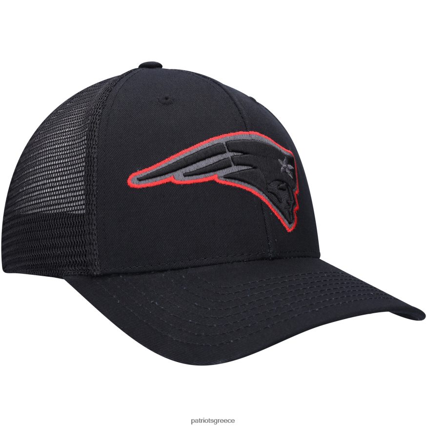Patriots Jersey μαύρο καπέλο φορτηγατζή snapback άνδρες αξεσουάρ VPDHTZ335