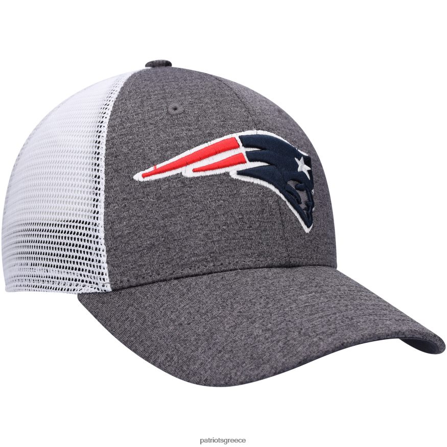 Patriots Jersey καπέλο από κάρβουνο/λευκό μάντρα snapback άνδρες αξεσουάρ VPDHTZ391