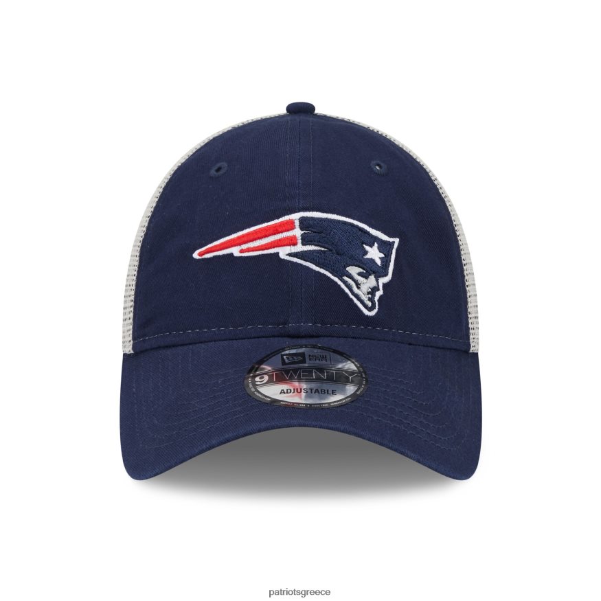 Patriots Jersey καπέλο snapback new era navy/natural loyal 9twenty trucker άνδρες αξεσουάρ VPDHTZ369