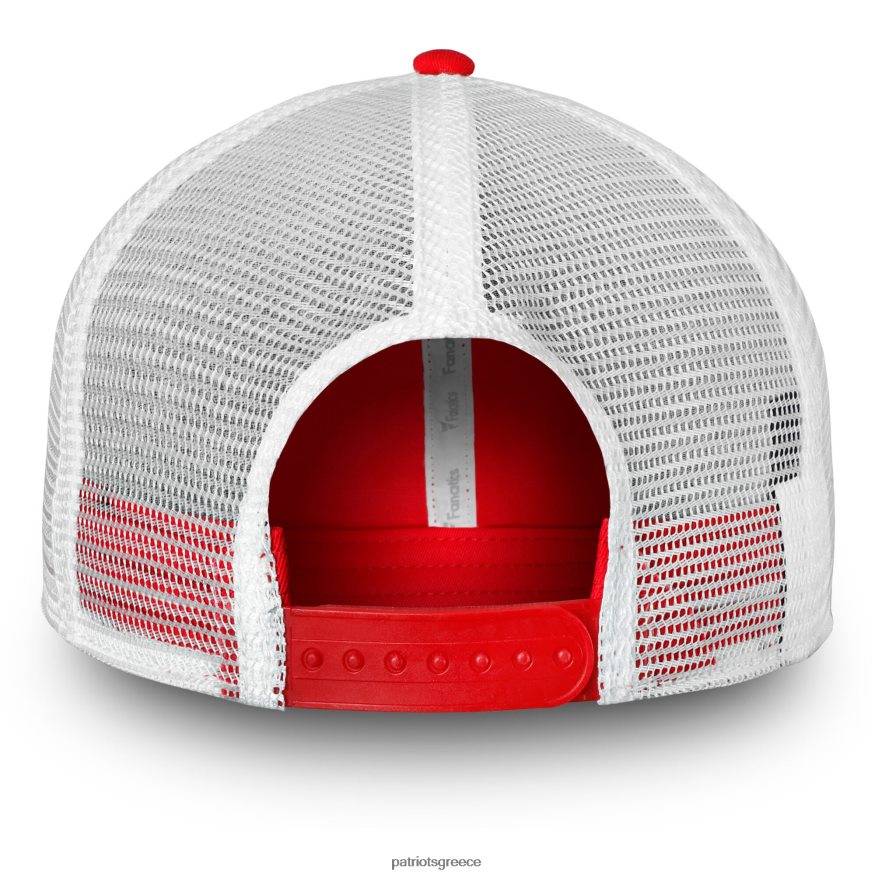 Patriots Jersey φανατικοί επώνυμα κόκκινο/λευκό βασικό vintage φορτηγατζή αδόμητο ρυθμιζόμενο καπέλο άνδρες αξεσουάρ VPDHTZ136