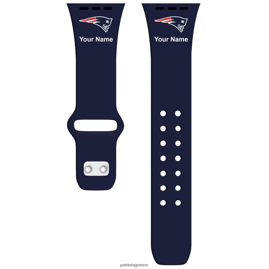 Patriots Jersey Εξατομικευμένη ζώνη ρολογιού μήλου 38/40/41mm σιλικόνης άνδρες αξεσουάρ VPDHTZ74