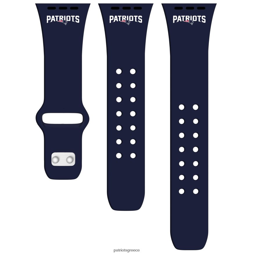 Patriots Jersey μπάντα ρολογιών μήλου σιλικόνης navy άνδρες αξεσουάρ VPDHTZ40