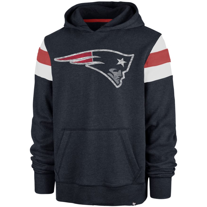 Patriots Jersey 47 ναυτικό premier nico pullover hoodie άνδρες είδη ένδυσης VPDHTZ605
