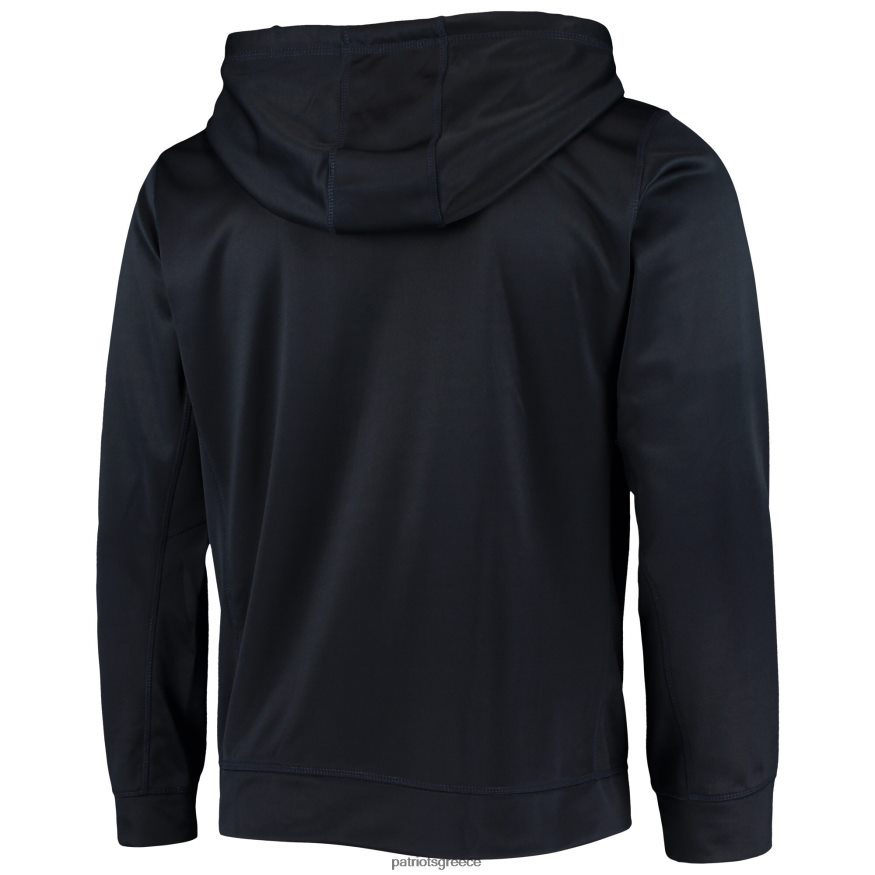 Patriots Jersey Dunbrooke navy trophy fleece φούτερ με φερμουάρ άνδρες είδη ένδυσης VPDHTZ674