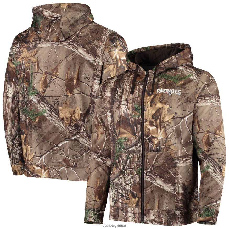 Patriots Jersey Dunbrooke realtree camo trophy tech fleece φούτερ με φερμουάρ άνδρες είδη ένδυσης VPDHTZ750
