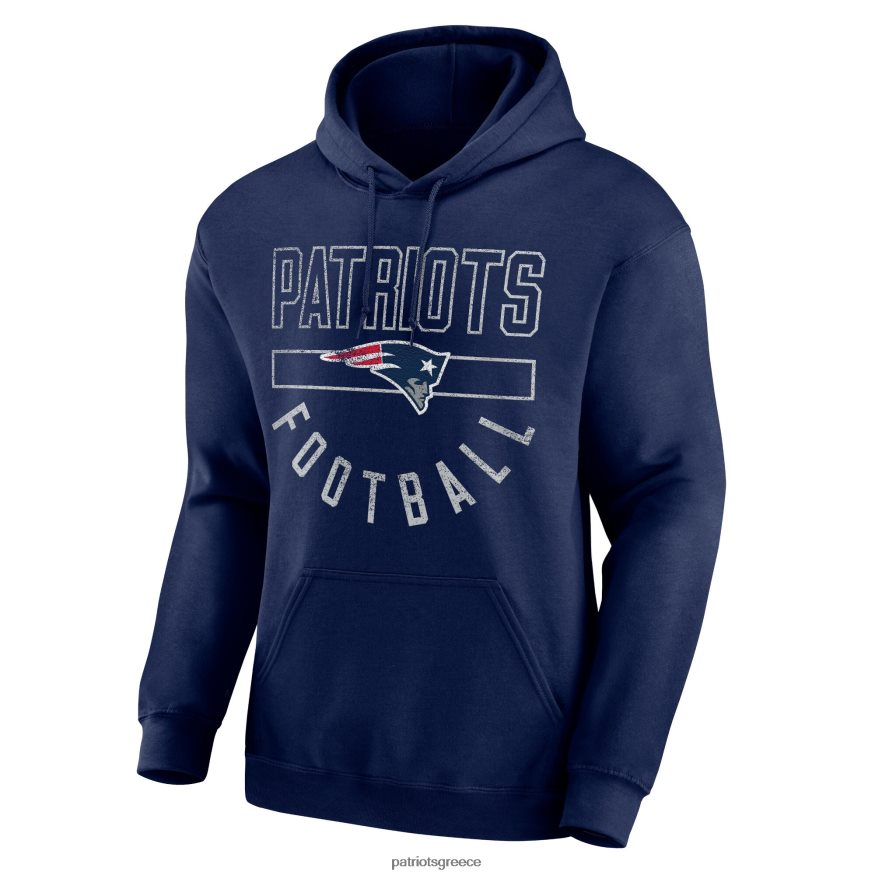 Patriots Jersey φανατικοί επώνυμα ναυτικό πουλόβερ με φούσκα οθόνη άνδρες είδη ένδυσης VPDHTZ504