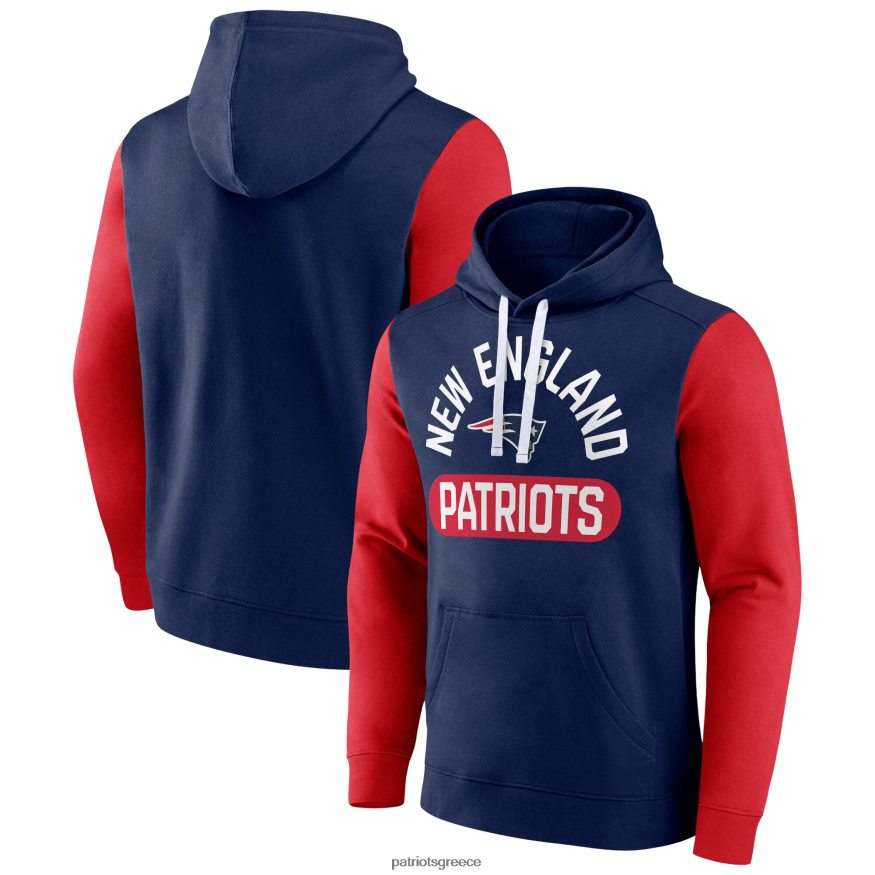 Patriots Jersey φανατικά επώνυμα ναυτικό πουλόβερ με κουκούλα με έξτρα σημείο άνδρες είδη ένδυσης VPDHTZ508