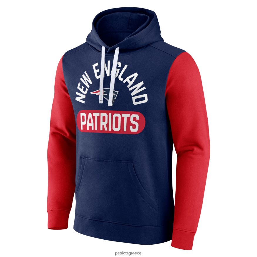 Patriots Jersey φανατικά επώνυμα ναυτικό πουλόβερ με κουκούλα με έξτρα σημείο άνδρες είδη ένδυσης VPDHTZ508