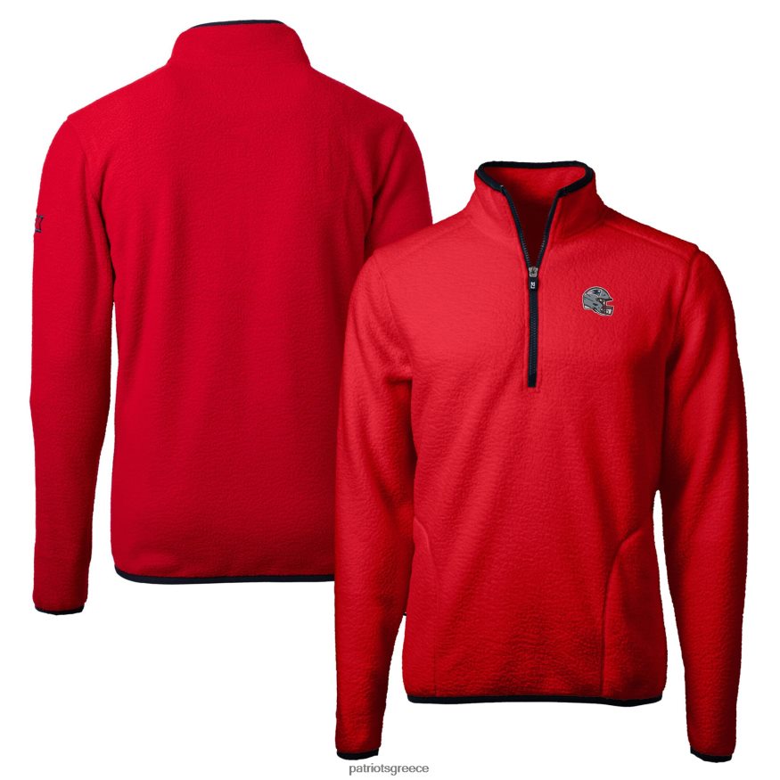 Patriots Jersey τζάκετ πουλόβερ με φερμουάρ τέταρτο τζάκετ οικολογικό σέρπα φλις άνδρες είδη ένδυσης VPDHTZ525