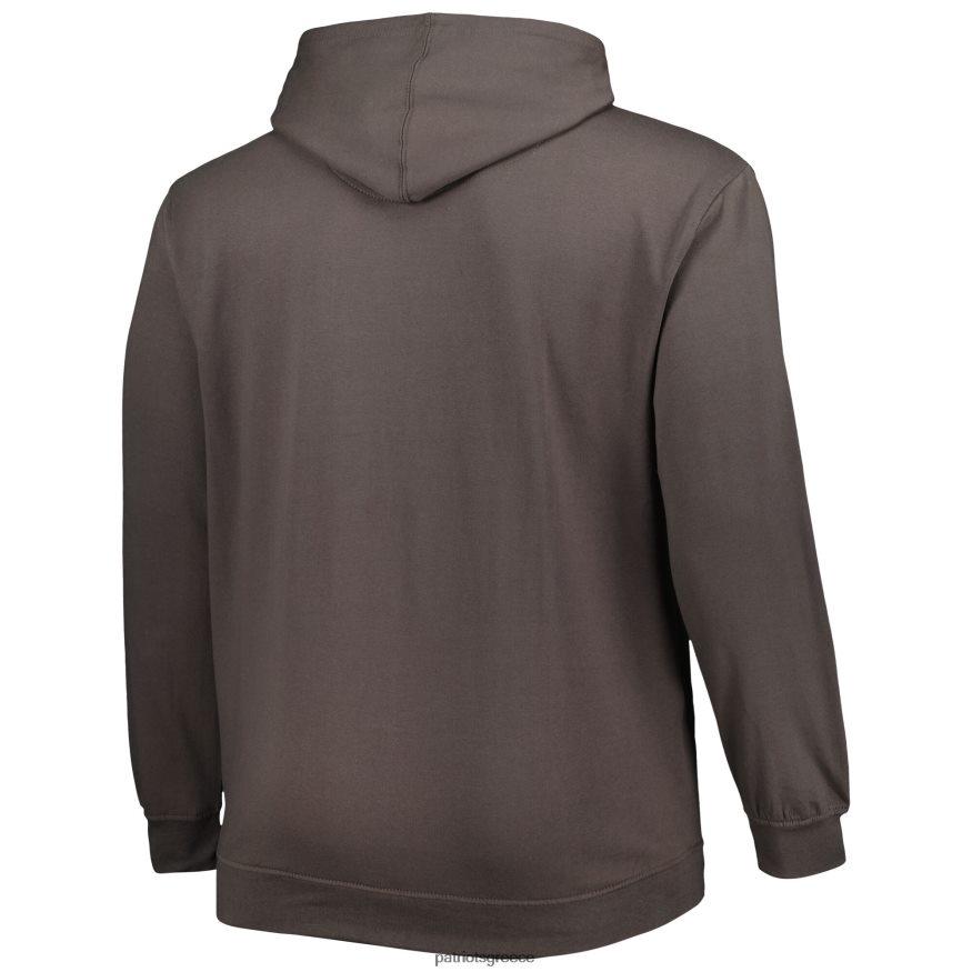 Patriots Jersey Μεγάλο και ψηλό λογότυπο πουλόβερ με κουκούλα άνδρες είδη ένδυσης VPDHTZ620