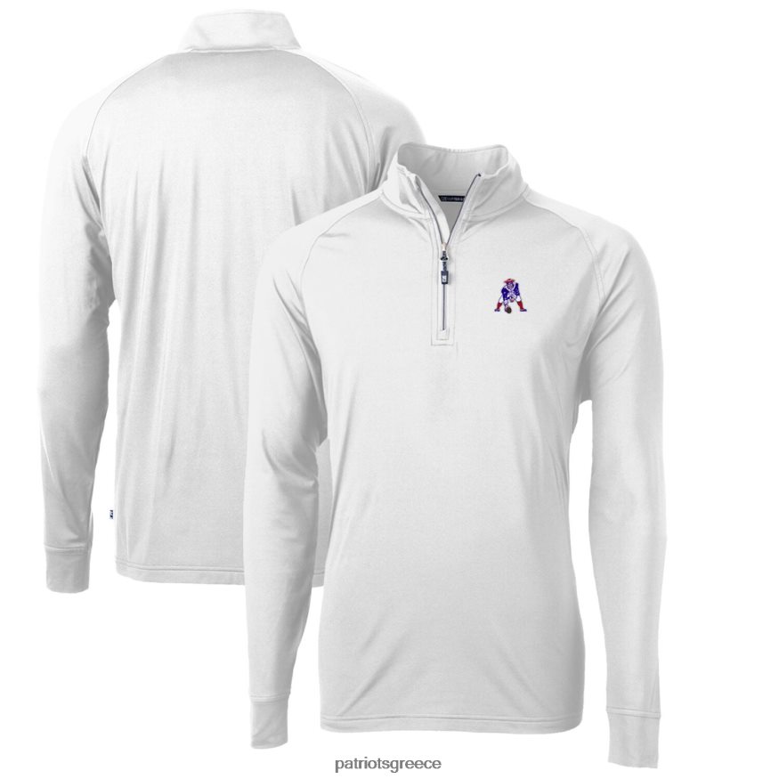 Patriots Jersey μπλούζα πουλόβερ με φερμουάρ και ανακυκλωμένο οικολογικό πλεκτό ελαστικό άνδρες είδη ένδυσης VPDHTZ646