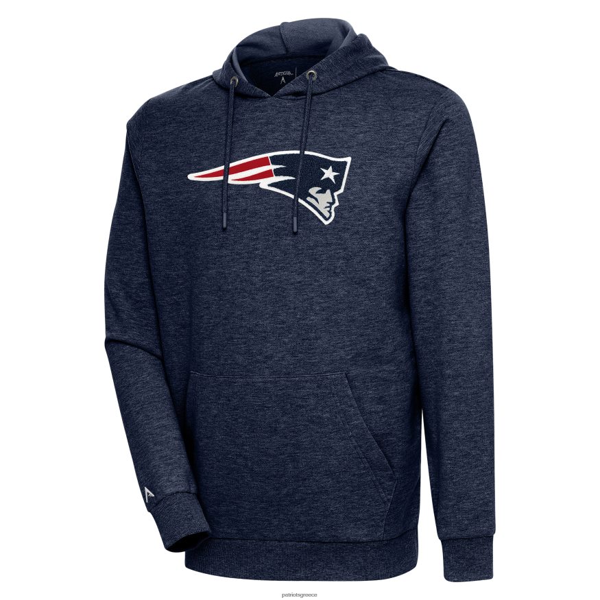 Patriots Jersey Φούτερ με κουκούλα με κουκούλα σενίλ σενίλ ναυτικής δράσης άνδρες είδη ένδυσης VPDHTZ698