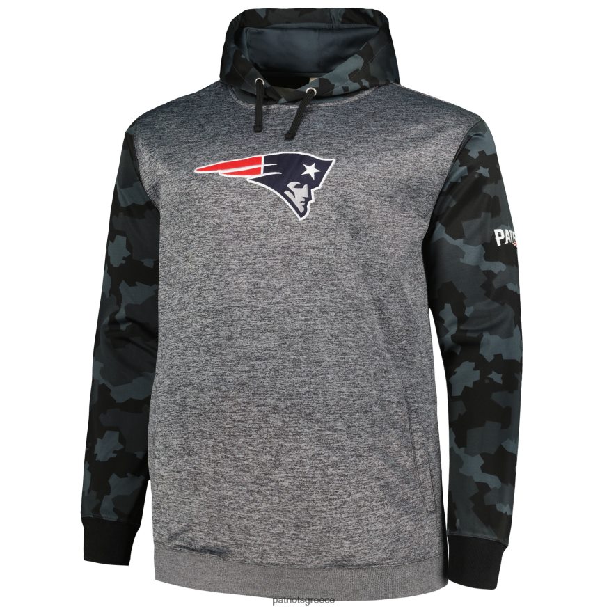 Patriots Jersey φανατικές επώνυμα κάρβουνο ερείκης μεγάλο & ψηλό κουκούλα πουλόβερ camo άνδρες είδη ένδυσης VPDHTZ591