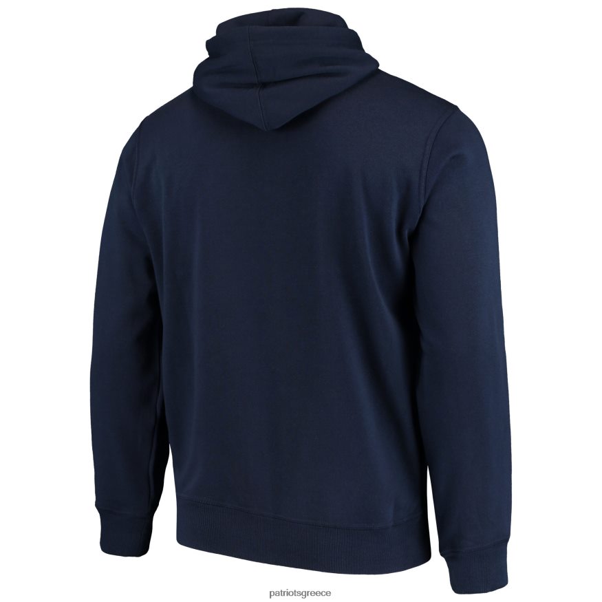 Patriots Jersey g-iii αθλητικά της Carl Banks Navy τέλεια σεζόν με φούτερ με φερμουάρ άνδρες είδη ένδυσης VPDHTZ651