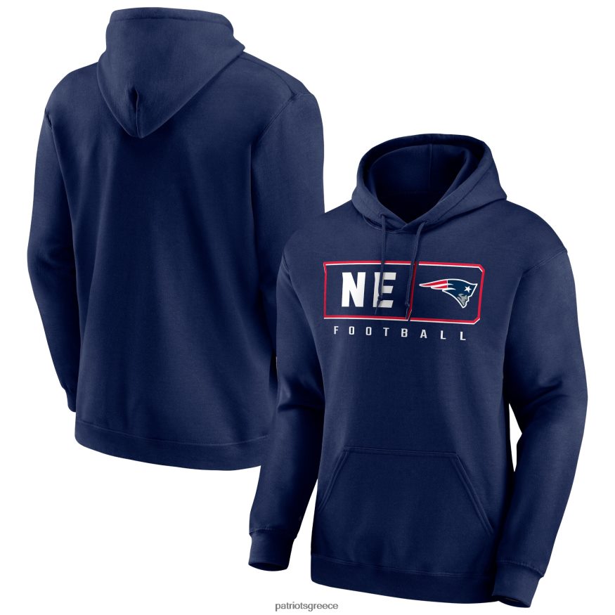 Patriots Jersey φανατικά επώνυμα ναυτικό hustle hoodie πουλόβερ άνδρες είδη ένδυσης VPDHTZ513