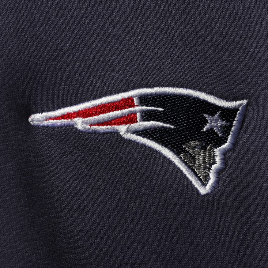 Patriots Jersey φανατικά επώνυμα navy μεγάλο και ψηλό φούτερ με φερμουάρ άνδρες είδη ένδυσης VPDHTZ740