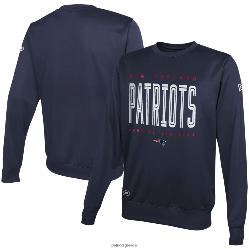 Patriots Jersey το new era navy συνδυάζει αυθεντικό πουλόβερ πουλόβερ με κορυφαία επιλογή άνδρες είδη ένδυσης VPDHTZ616