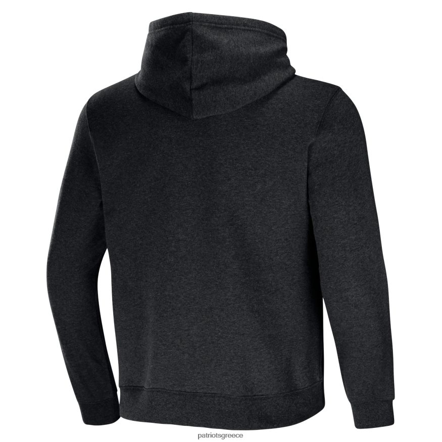 Patriots Jersey nfl x Darius rucker συλλογή από τους φανατικούς Heather κάρβουνο ραντάρ πουλόβερ με κουκούλα άνδρες είδη ένδυσης VPDHTZ737