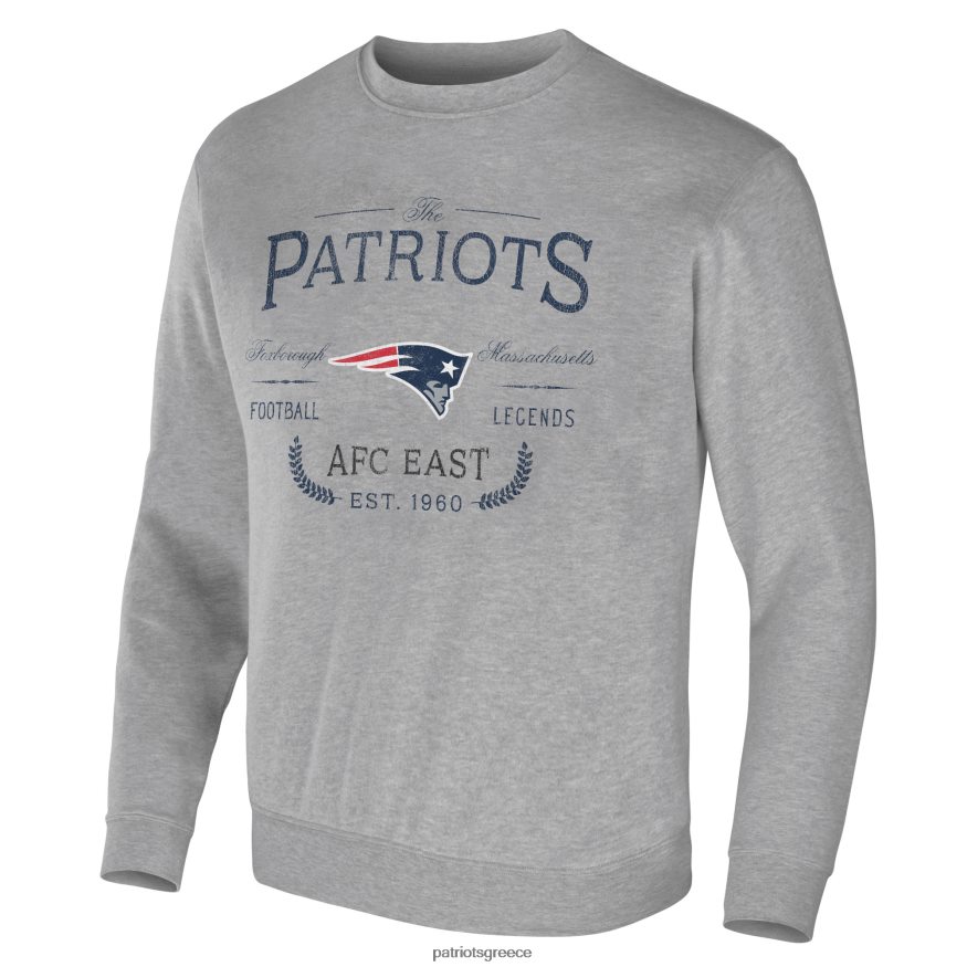 Patriots Jersey nfl x Darius rucker συλλογή από φανατικές φούτερ πουλόβερ με γκρι ερείκη άνδρες είδη ένδυσης VPDHTZ582
