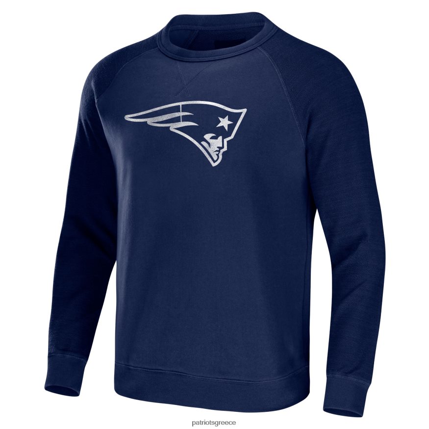 Patriots Jersey nfl x Darius rucker συλλογή από φανατικά ναυτικό ταλαιπωρημένο ελαφρύ πουλόβερ φούτερ άνδρες είδη ένδυσης VPDHTZ708