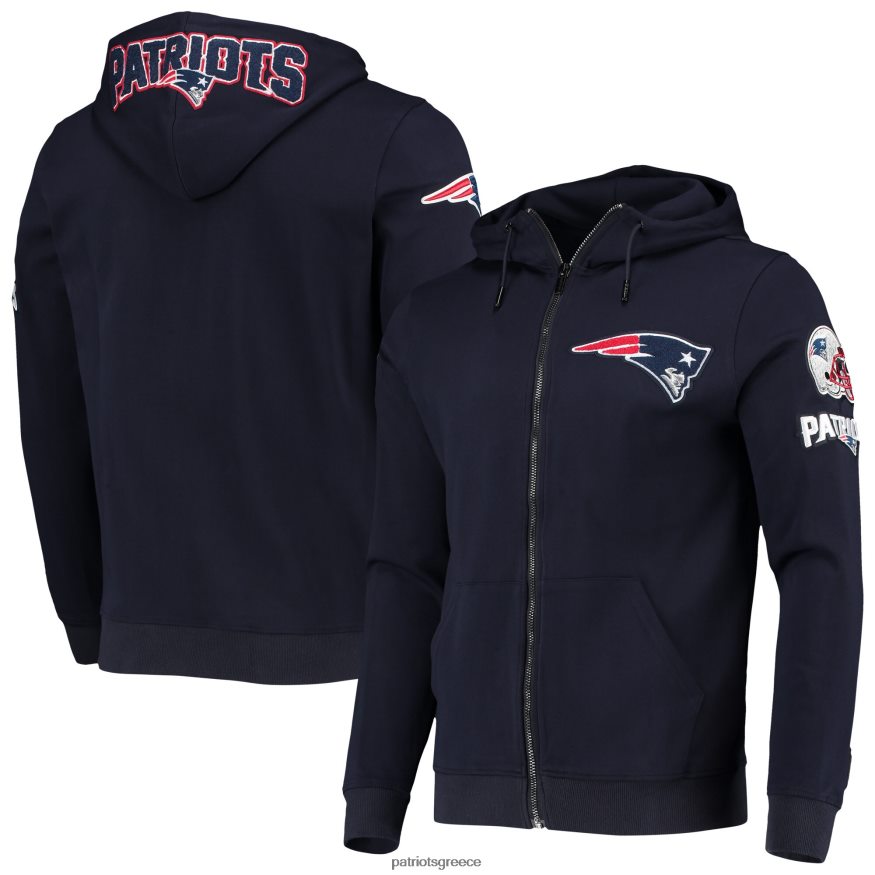 Patriots Jersey pro standard ναυτικό φούτερ με κουκούλα 4 χτυπημάτων άνδρες είδη ένδυσης VPDHTZ636