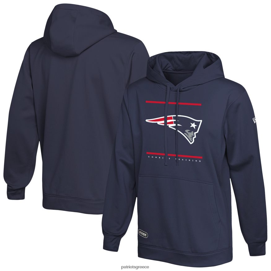 Patriots Jersey Το ναυτικό της νέας εποχής συνδυάζει αυθεντικό πουλόβερ άμυνας τύπου split άνδρες είδη ένδυσης VPDHTZ552
