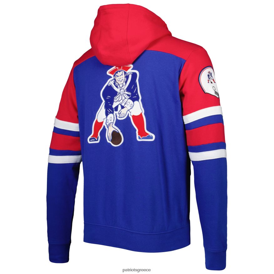 Patriots Jersey starter navy extreme vintage λογότυπα μπουφάν με φερμουάρ άνδρες είδη ένδυσης VPDHTZ482