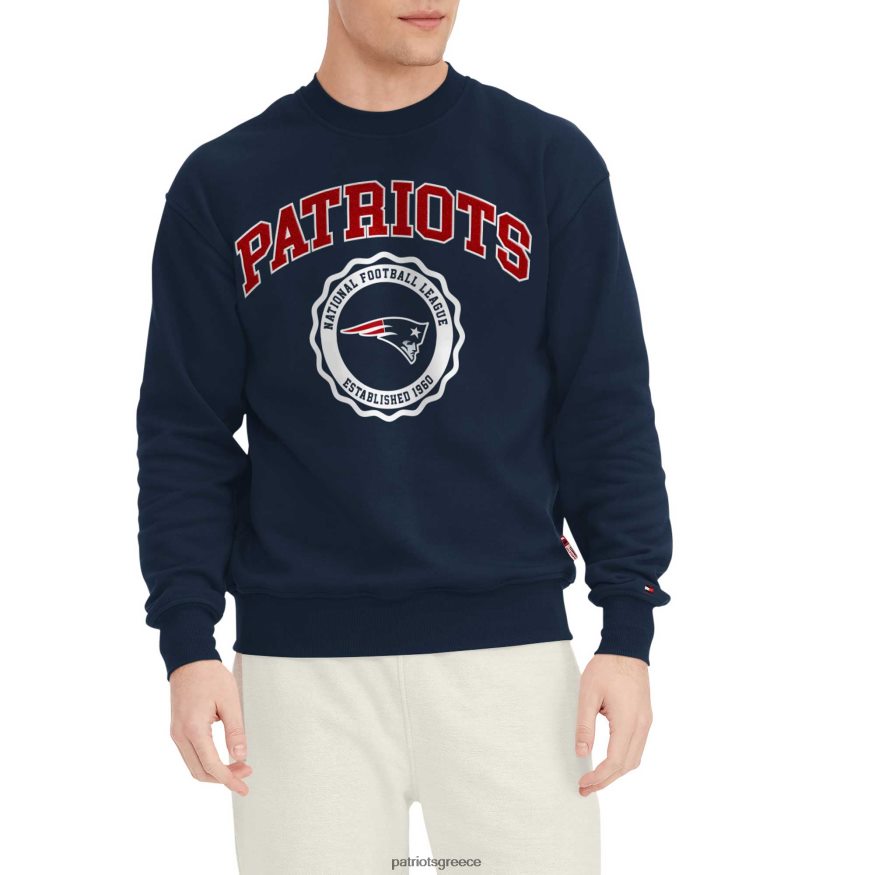 Patriots Jersey φούτερ tommy hilfiger navy ronald crew άνδρες είδη ένδυσης VPDHTZ742