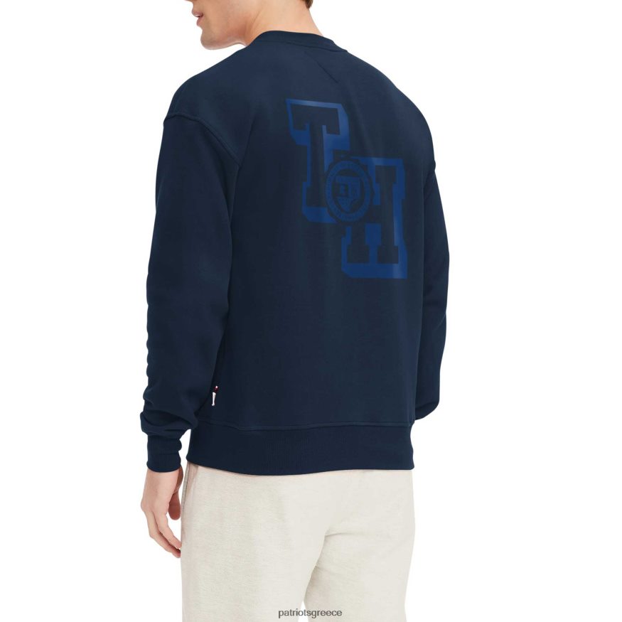 Patriots Jersey φούτερ tommy hilfiger navy ronald crew άνδρες είδη ένδυσης VPDHTZ742