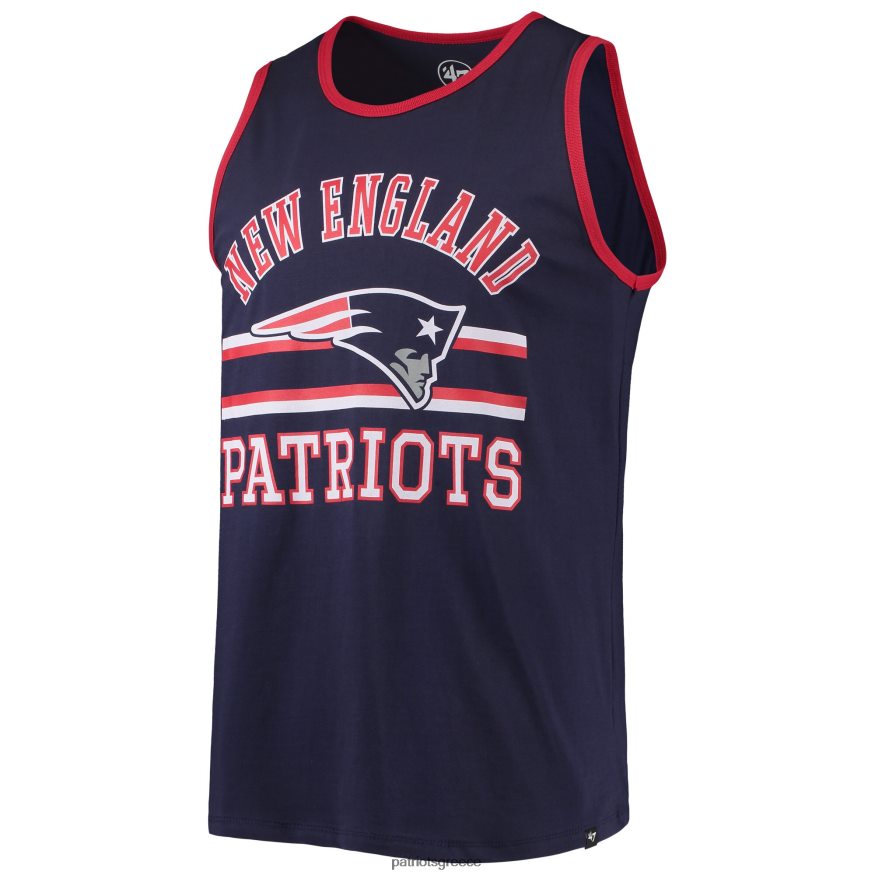 Patriots Jersey 47 ναυτικό άκρο σούπερ αντίπαλος τανκ άνδρες είδη ένδυσης VPDHTZ1851