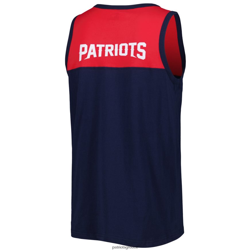 Patriots Jersey Μόδα μπλούζα μπλούζας ναυτικού/κόκκινου λογότυπου άνδρες είδη ένδυσης VPDHTZ1873