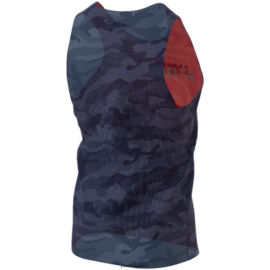 Patriots Jersey foco navy/κόκκινο αναστρέψιμο πλέγμα ντεπόζιτο άνδρες είδη ένδυσης VPDHTZ2068