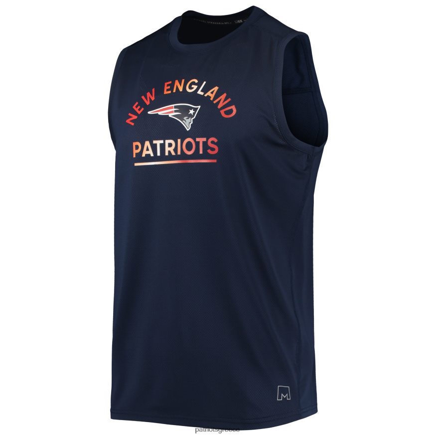 Patriots Jersey msx από τον michael strahan navy rebound top tank άνδρες είδη ένδυσης VPDHTZ2047