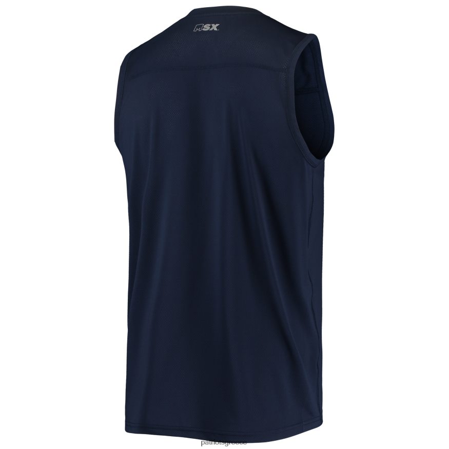 Patriots Jersey msx από τον michael strahan navy rebound top tank άνδρες είδη ένδυσης VPDHTZ2047