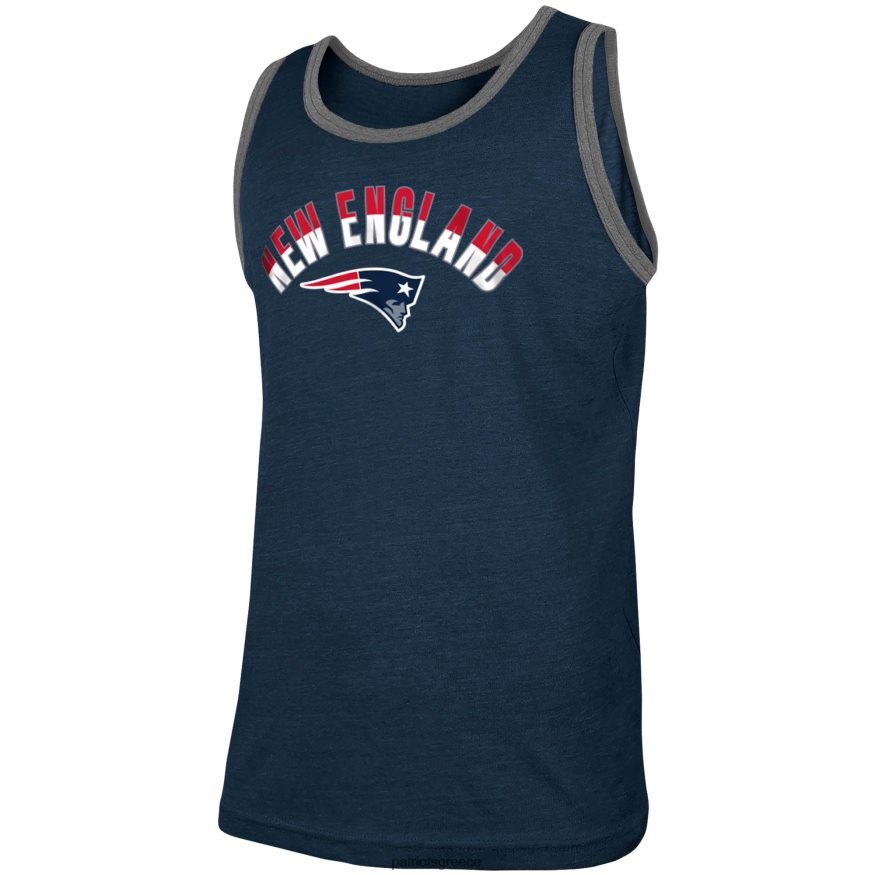 Patriots Jersey νέας εποχής ερείκη ναυτικό ringer tri-blend φανελάκι άνδρες είδη ένδυσης VPDHTZ1948