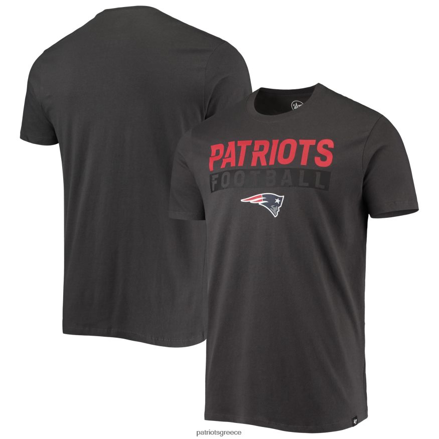 Patriots Jersey Σούπερ αντίπαλο μπλουζάκι 47 charcoal dark ops άνδρες είδη ένδυσης VPDHTZ1890