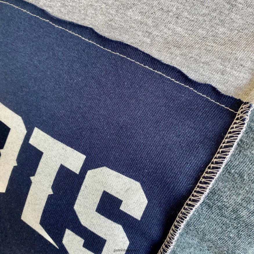 Patriots Jersey Refried ενδύματα γκρι ερείκη βιώσιμη split t-shirt άνδρες είδη ένδυσης VPDHTZ2061