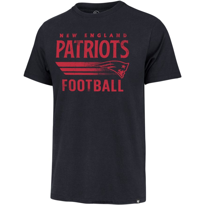 Patriots Jersey T-shirt 47 navy wordmark rider franklin άνδρες είδη ένδυσης VPDHTZ1994