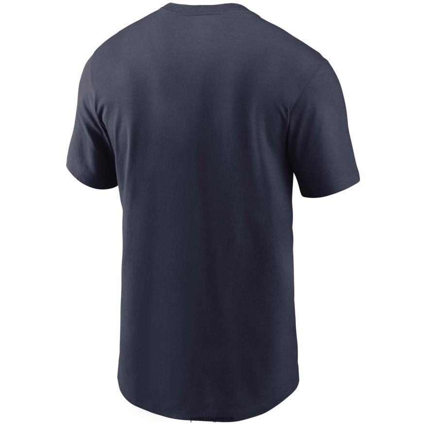 Patriots Jersey T-shirt με λογότυπο Nike Navy Primar άνδρες είδη ένδυσης VPDHTZ1961