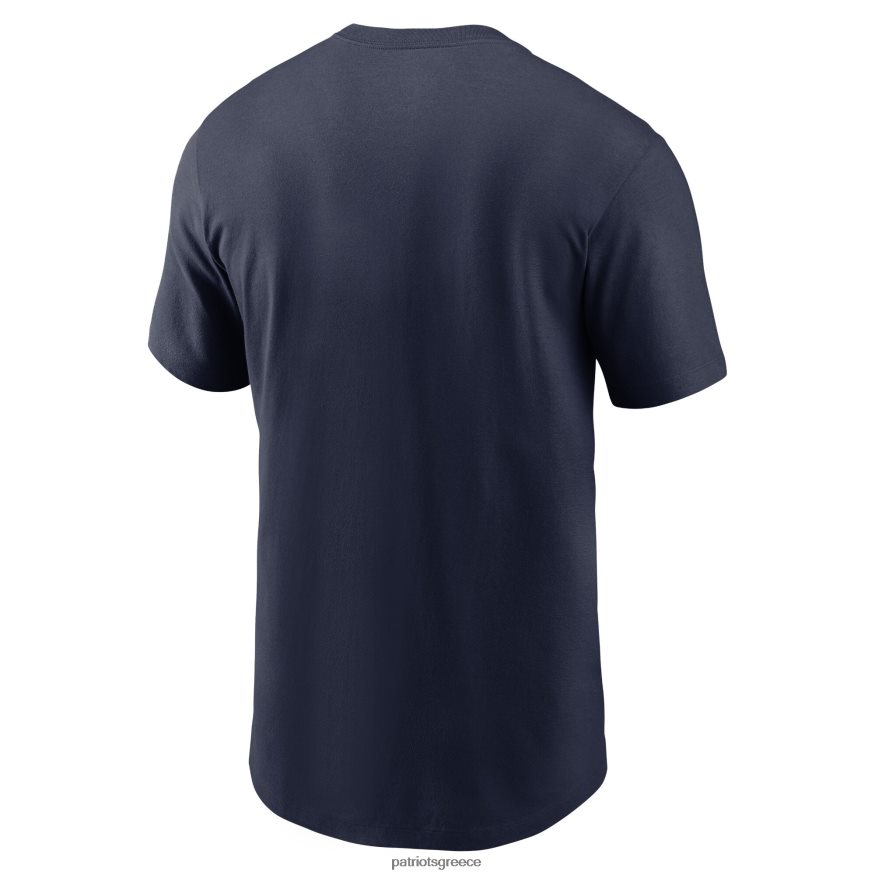 Patriots Jersey T-shirt Nike Navy τοπικής ανάγκης άνδρες είδη ένδυσης VPDHTZ1924