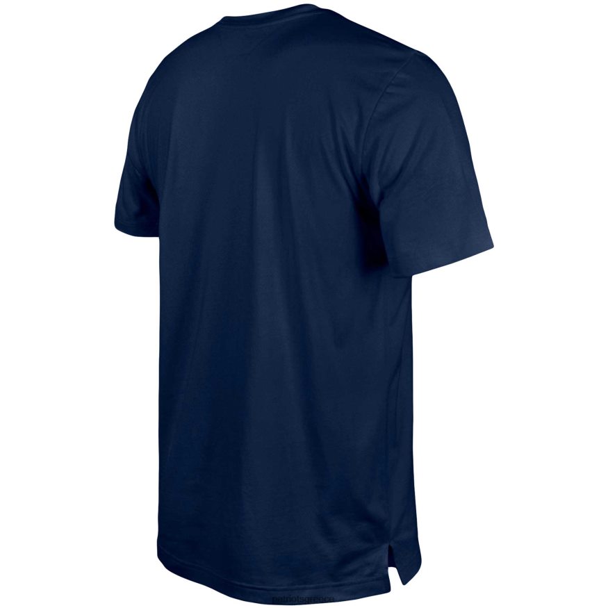 Patriots Jersey T-shirt new era navy 2023 nfl training camp άνδρες είδη ένδυσης VPDHTZ1815