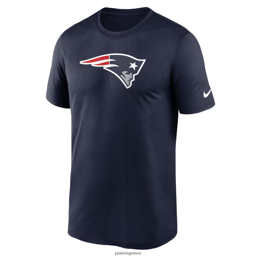 Patriots Jersey T-shirt απόδοσης με λογότυπο nike navy legend άνδρες είδη ένδυσης VPDHTZ1808