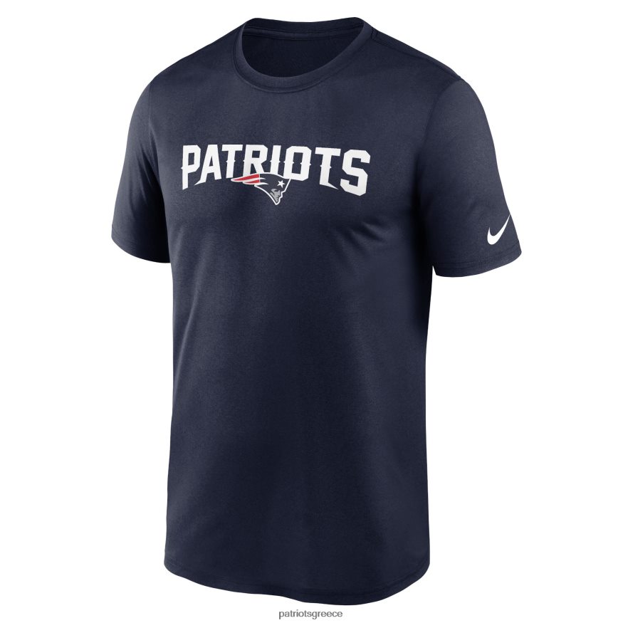 Patriots Jersey T-shirt nike navy legend wordmark performance άνδρες είδη ένδυσης VPDHTZ1785