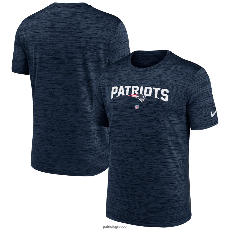 Patriots Jersey T-shirt nike navy velocity performance άνδρες είδη ένδυσης VPDHTZ1860