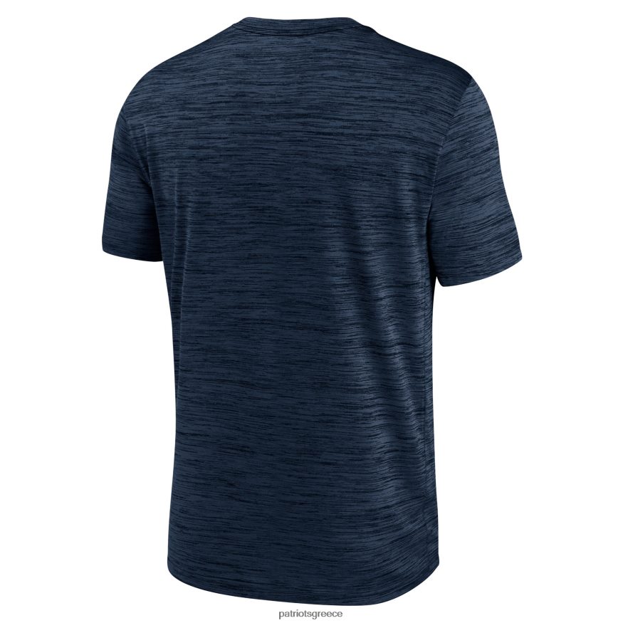 Patriots Jersey T-shirt nike navy yardline ταχύτητας απόδοσης άνδρες είδη ένδυσης VPDHTZ1878