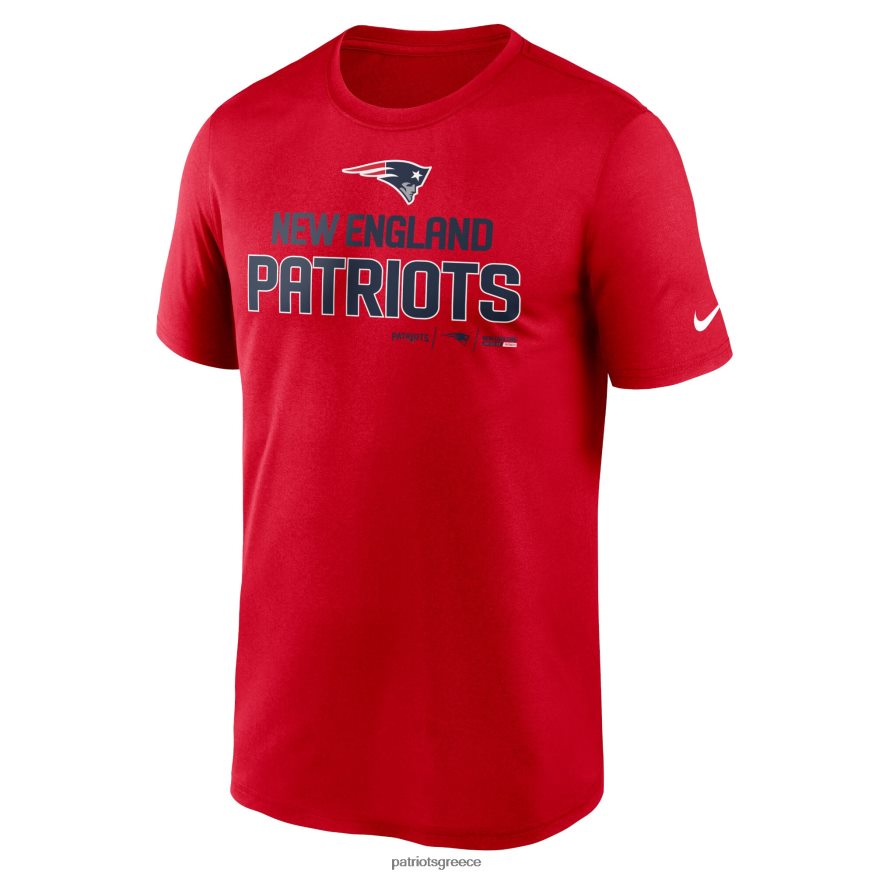 Patriots Jersey T-shirt της κοινότητας nike red legend άνδρες είδη ένδυσης VPDHTZ1973