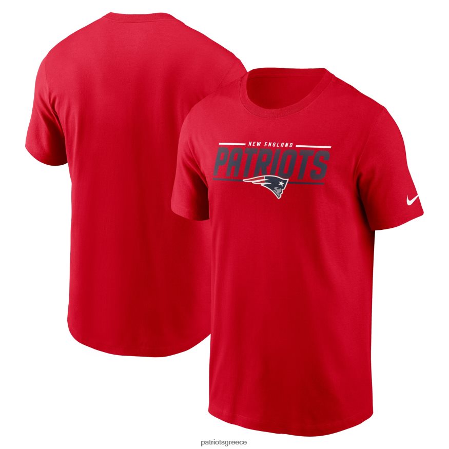 Patriots Jersey T-shirt nike red muscle άνδρες είδη ένδυσης VPDHTZ1874